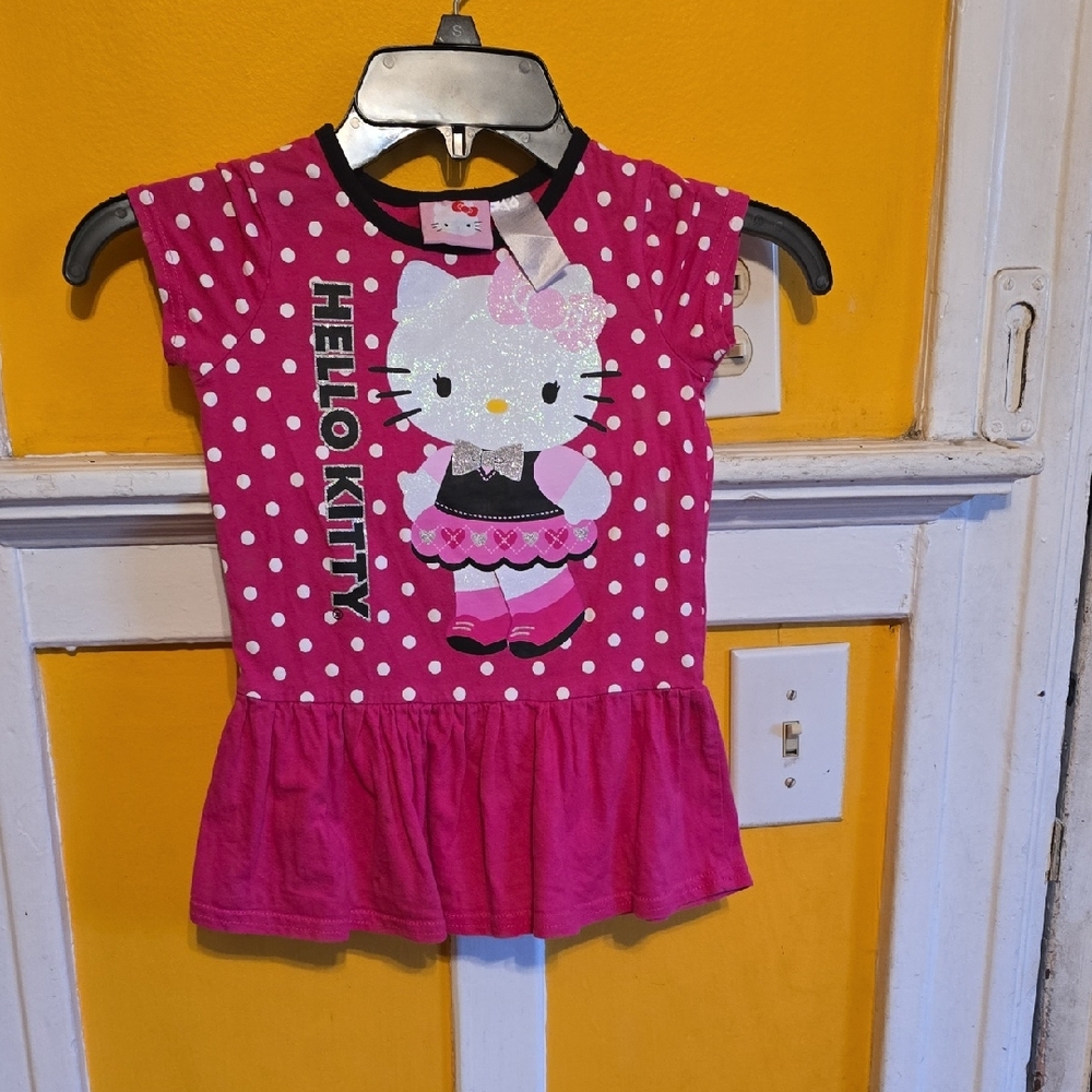 Pink Hello Kitty Polka Dot Dress